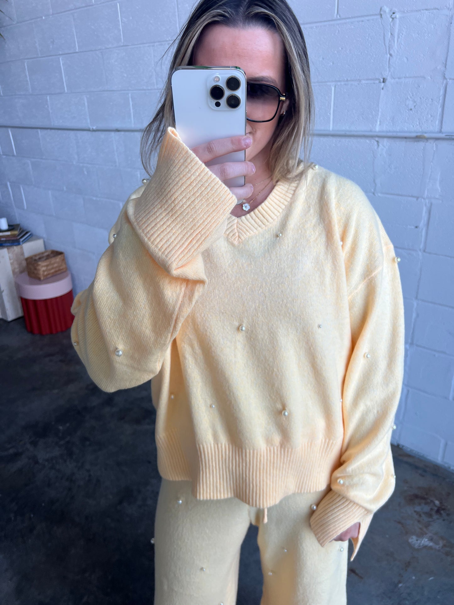 Piper Pearl Set - YELLOW