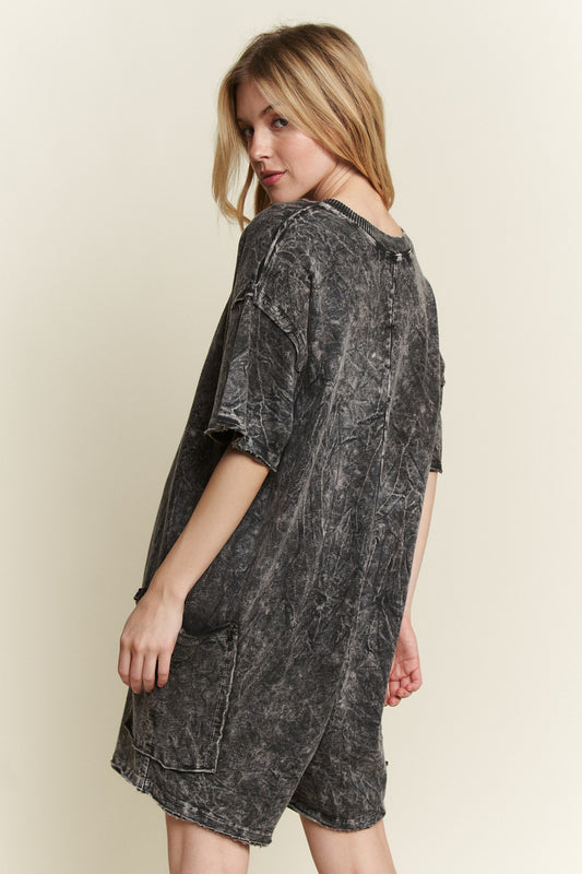 Emily Romper - BLACK