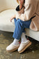Cozy Sherpa Slippers - WHITE