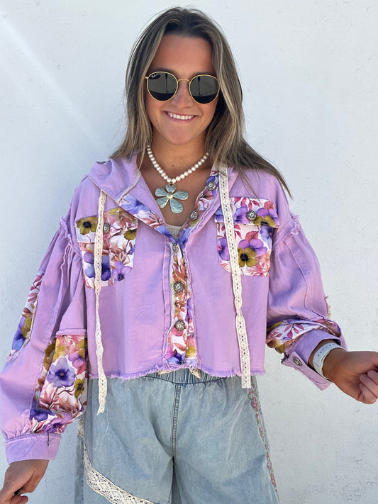 Purple Garden Jacket