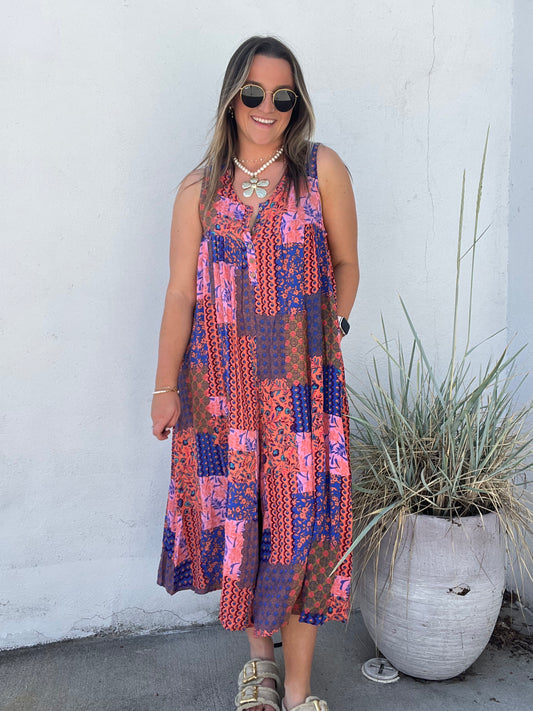 Pineapple Paisley Jumper
