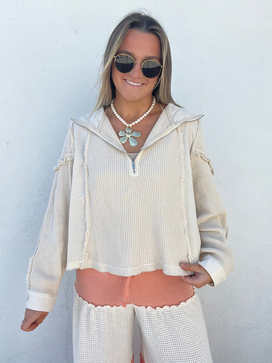 The Haze Pullover - CREAM