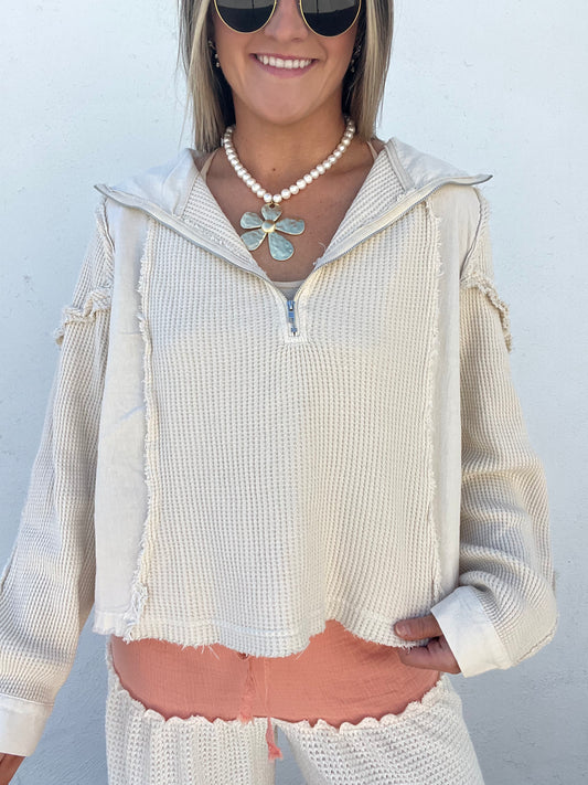 The Haze Pullover - CREAM