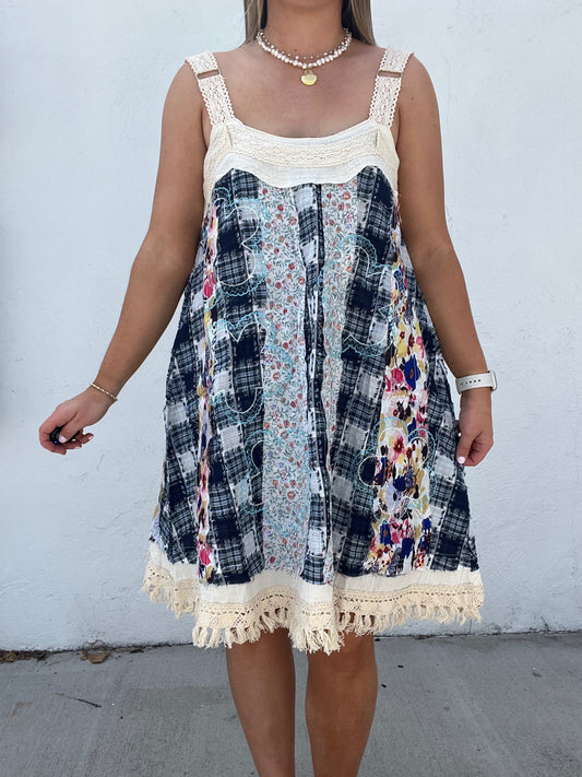 The Palm Desert Patchwork Dres