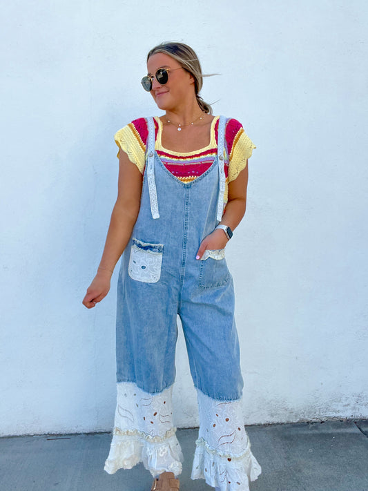 Garden Bloom Overalls