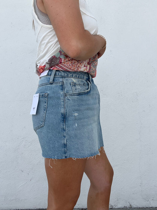 The Georgie Vervet Denim Skort