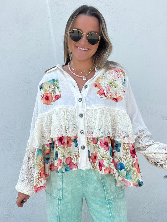 Luna Petal Top