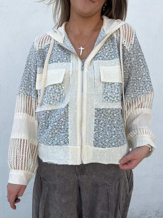 Petal Pop Zip Up