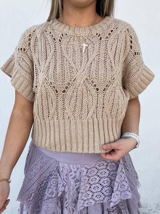 The Driftwood Crochet Top