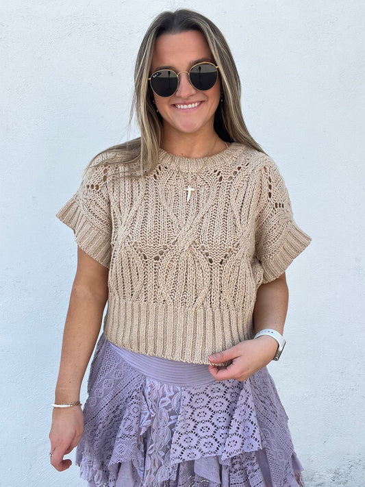 The Driftwood Crochet Top