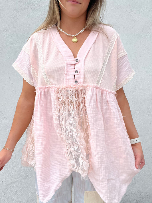 The Peony Lace Top