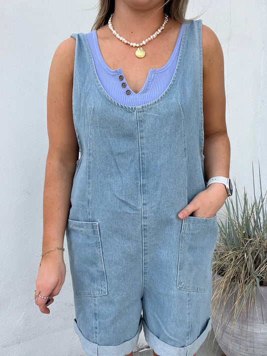 The Moxie Denim Overalls
