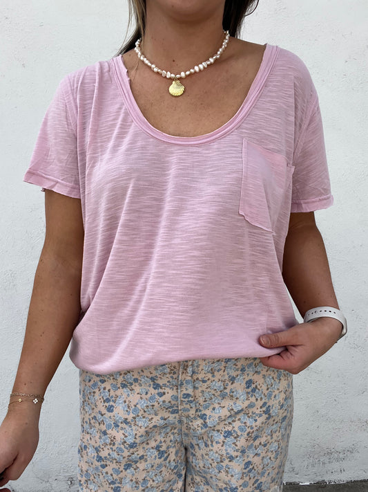The Kendall Tee - LILAC