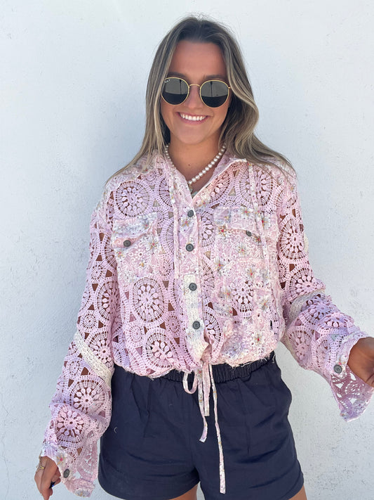 Sweet Pea Crochet Top