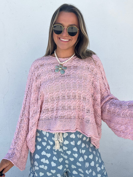 The Sunshine Sweater - PINK