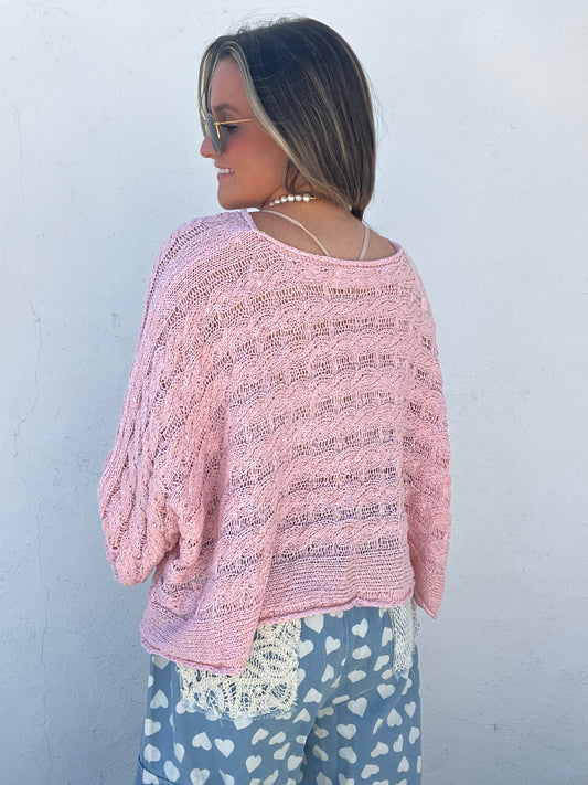 The Sunshine Sweater - PINK
