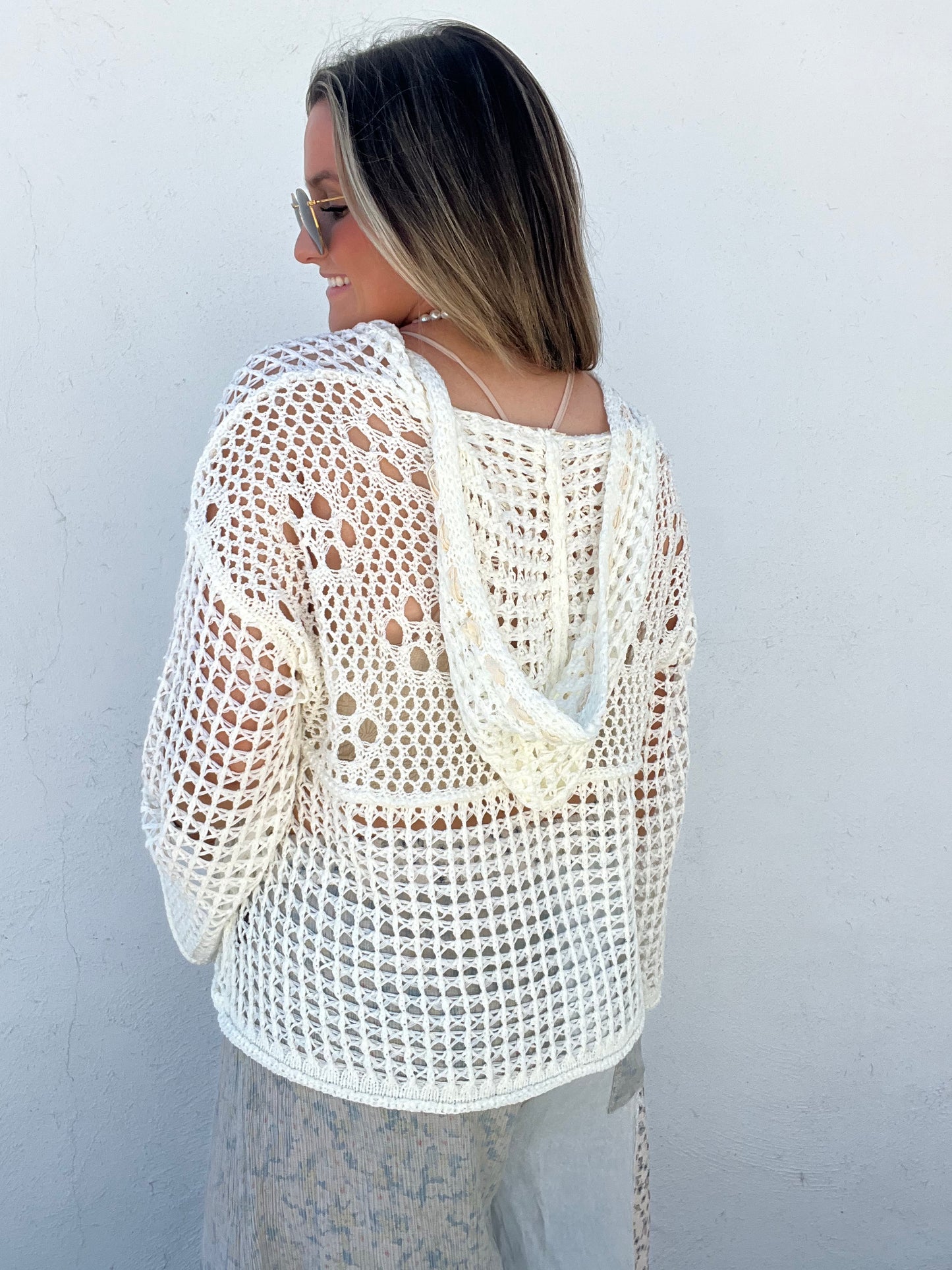 The Margo Crochet Hoodie