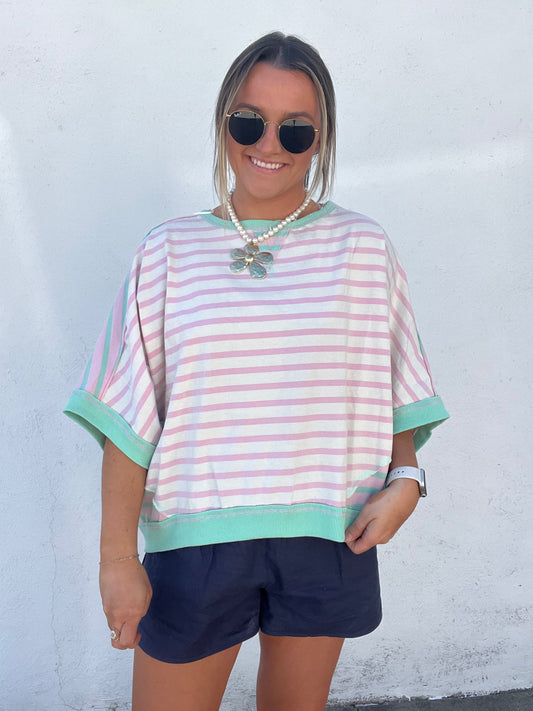 The Taylor Striped Tee