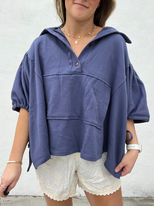 Nautical Henley - NAVY