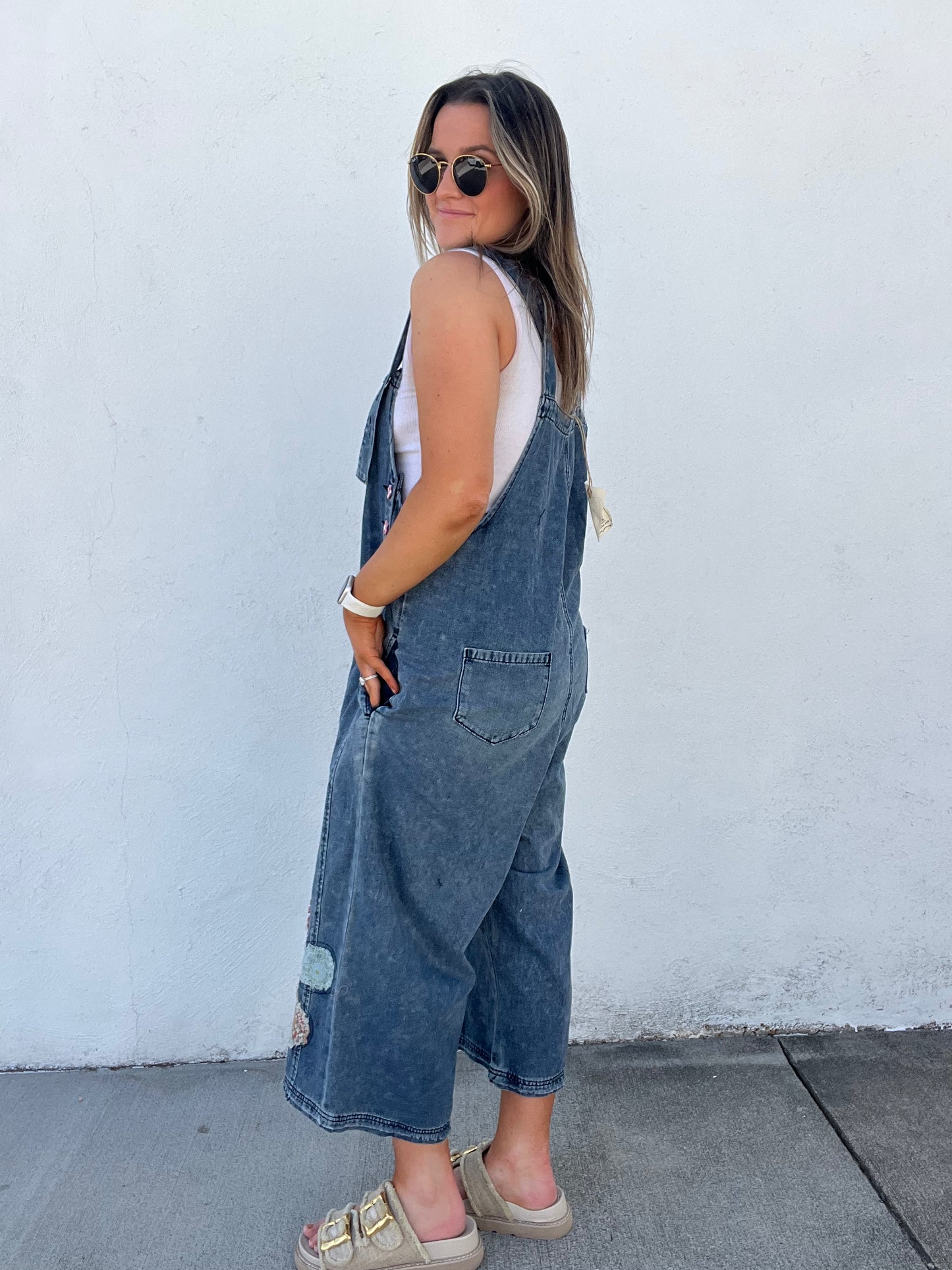 High Hopes Flower Patch Overalls