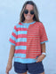 Summer Breeze Striped Tee