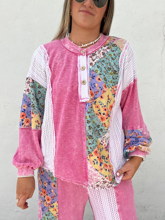The Garden Top - PINK