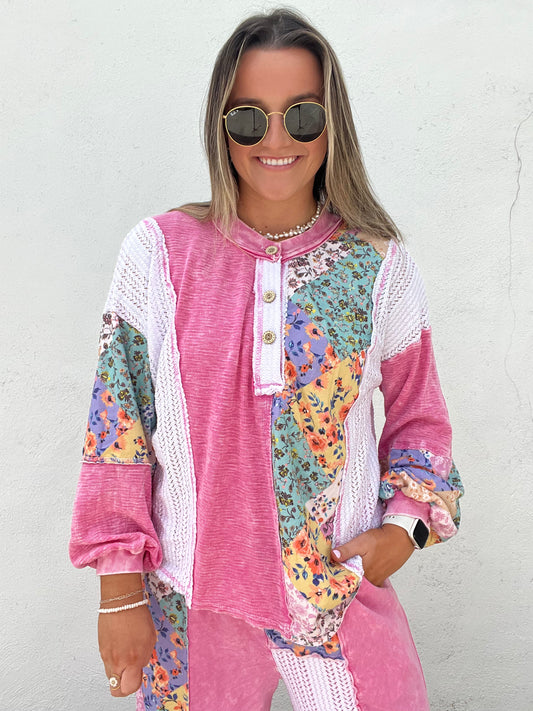 The Garden Top - PINK