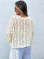 The Breezy Summer Night Cardigan - CREAM