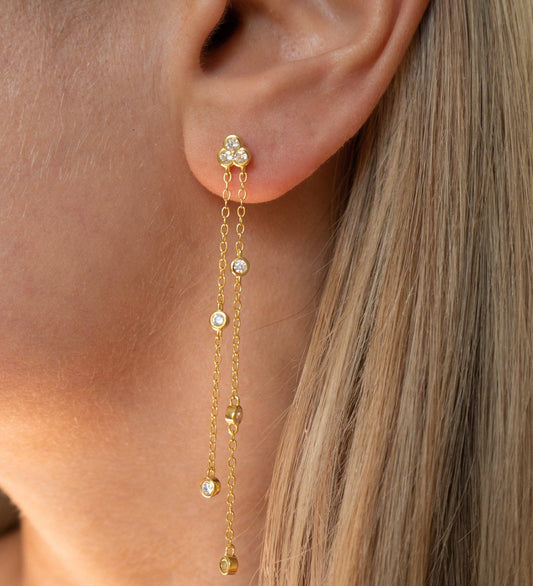 Maybel Earrings | Gold