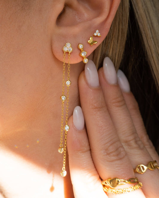 Maybel Earrings | Gold